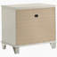 Table de chevet 2 tiroirs Pearl White