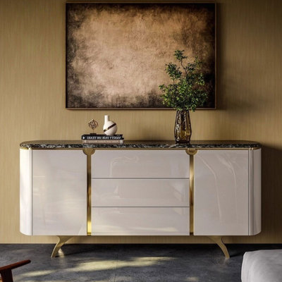 Italian Style Light Luxury Dining Sideboard