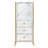 Salon Utility Cart with Hair Dryer Holders and 3 Drawers, Lockable Wheels