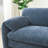 140" Modular Sectional Sofa, U-Shape with 31.5" Extra-Wide Seat Cushion, USB and Type-C Charger, Phone Holder and 2 Side Storage Pockets, Free Movement Ottoman, Striped Chenille-265909989