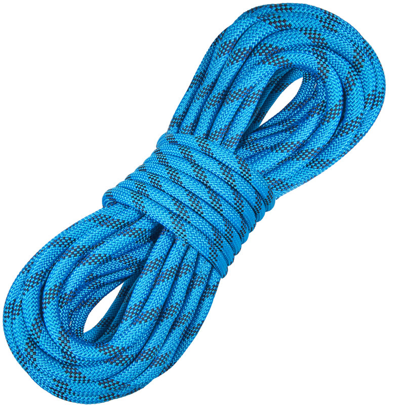 Corde d'escalade statique, corde d'escalade extérieure de 96 pieds avec tension de rupture de 26 kN