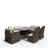 Algird Wicker 8 - Person Patio Conversation Set with Cushions
