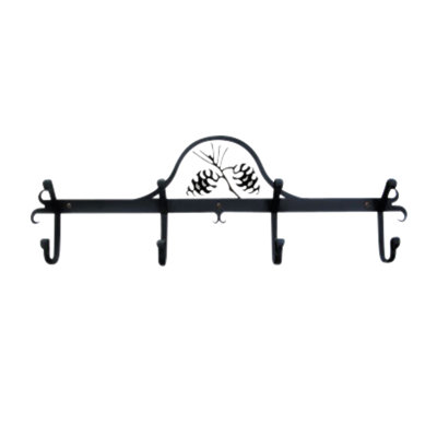 Traub 4 - Hook Wall Mounted Coat Rack