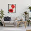 «Soft Petal Poppies», peinture florale beige sur toile par Daphne Polselli-71353894-71353892