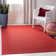Martha Stewart Sisal/Jute Solid Color Rug in Red