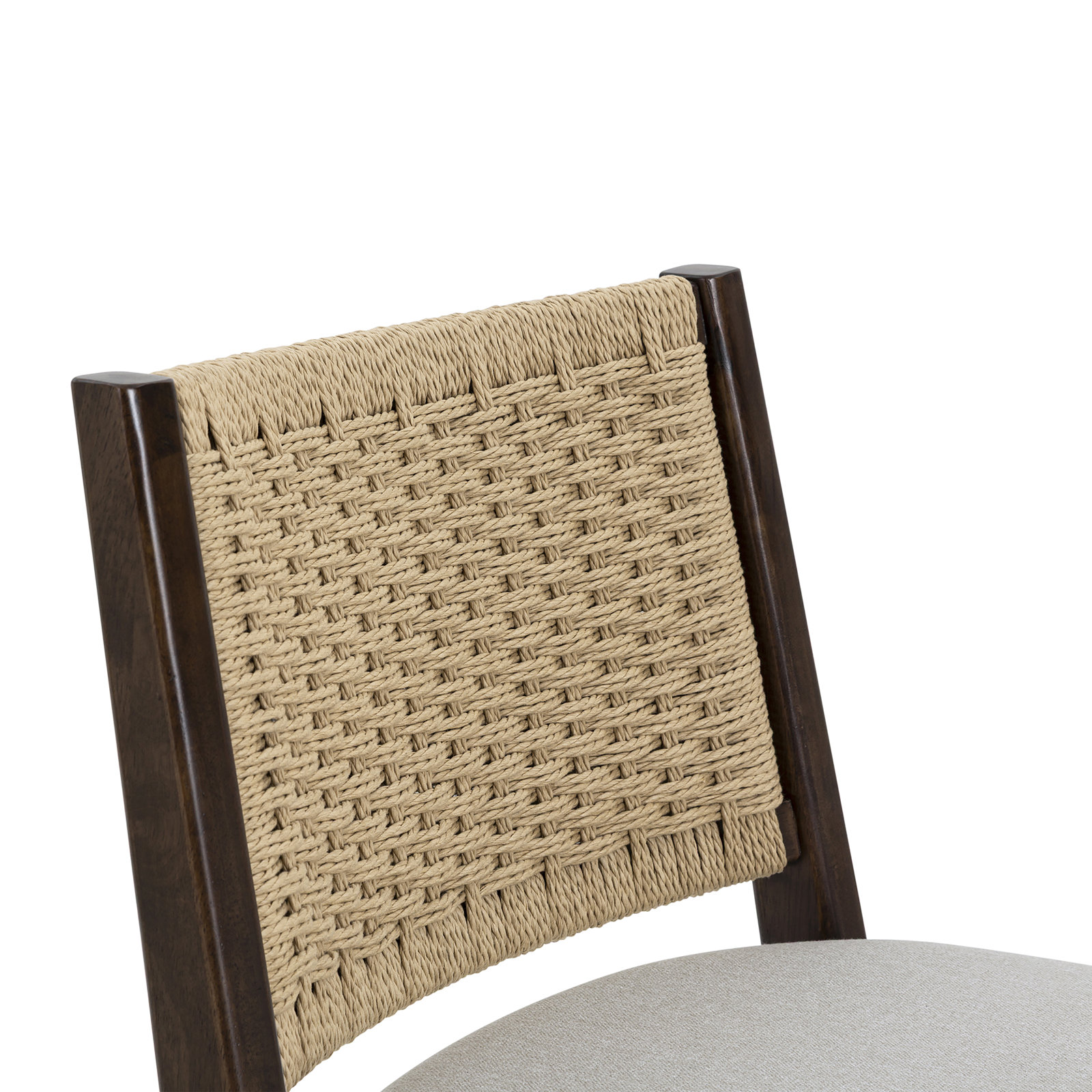 17" Bar Stool, Brown