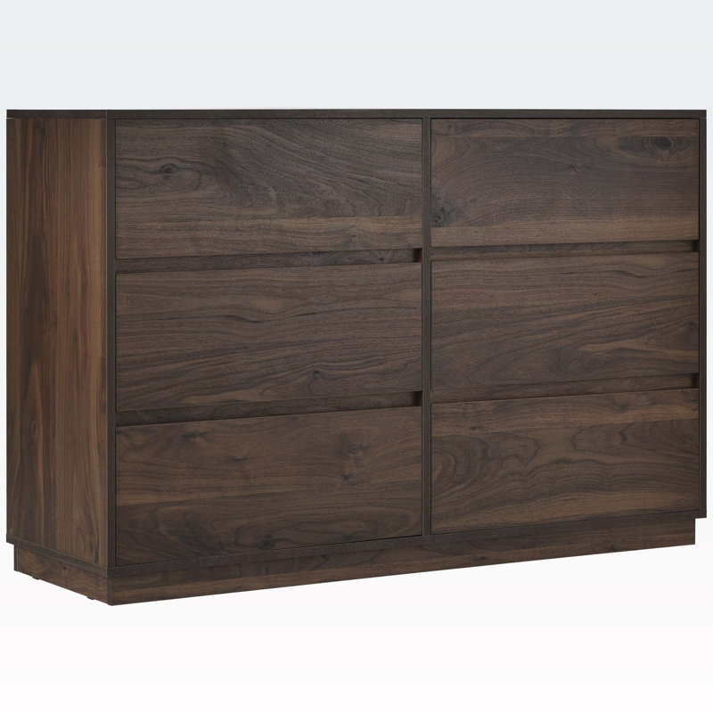 Armoire de rangement en bois avec 6 tiroirs