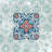 Square Medallion Mediterranean 2 - Wrapped Canvas Print-1994997817
