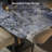 Rectangular Super Crystal Stone Dining Table Set-104257549