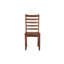 Chaise d'appoint cloutée en bois massif clermont-303985518