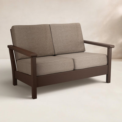 POLYWOOD® Harbour 52" Patio Loveseat