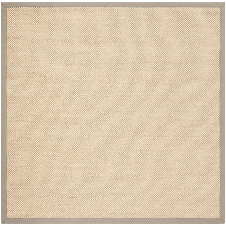 Lattimore Natural Fiber Sisal Pile Solid Color Rug