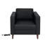 Fauteuil de hall d'entrée commercial avec prises et ports de charge USB et USB-C-1166447885