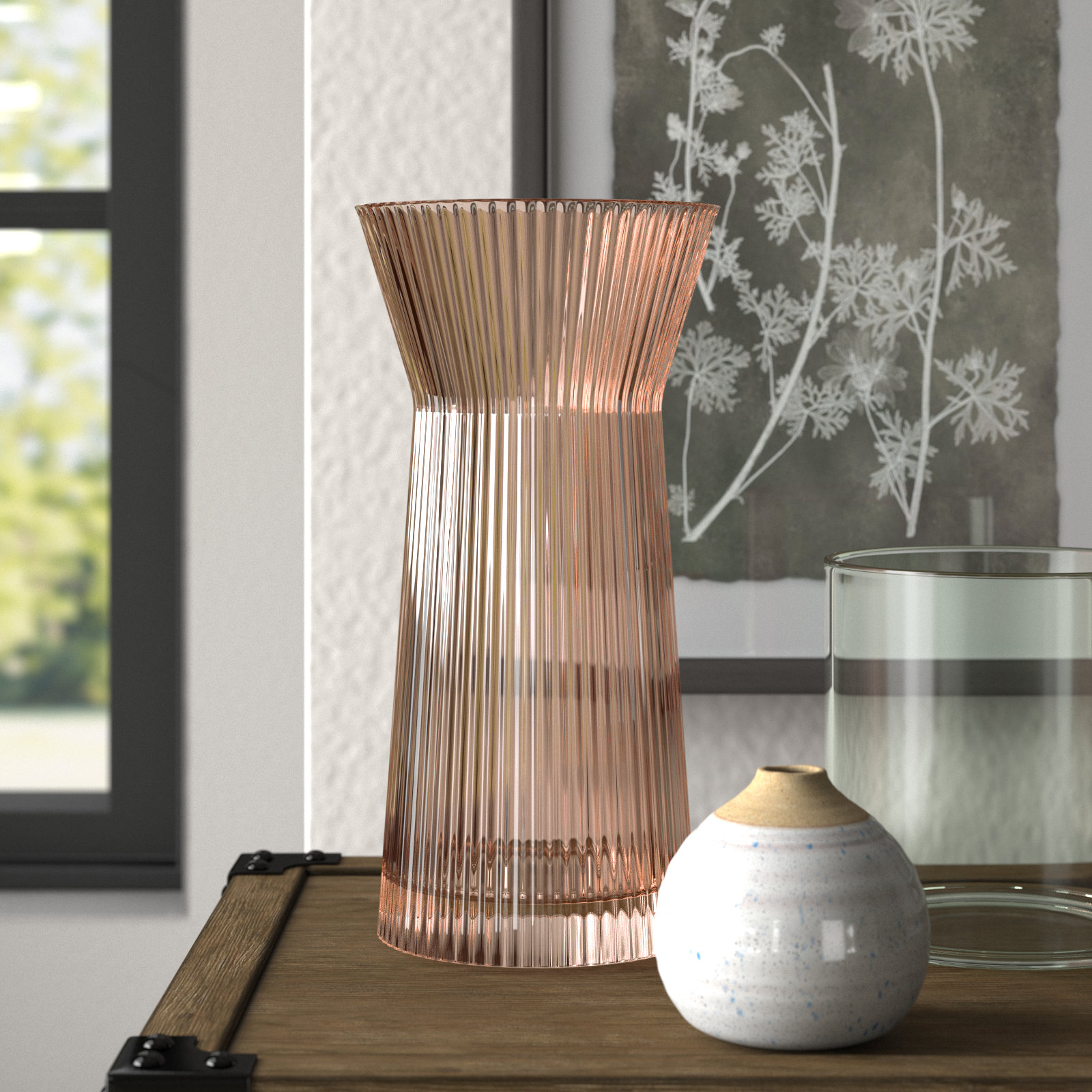 Brigida Handmade Glass Table Vase