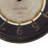 Wall Clock, 16 Inch Round In Antique Brown, Old World Background