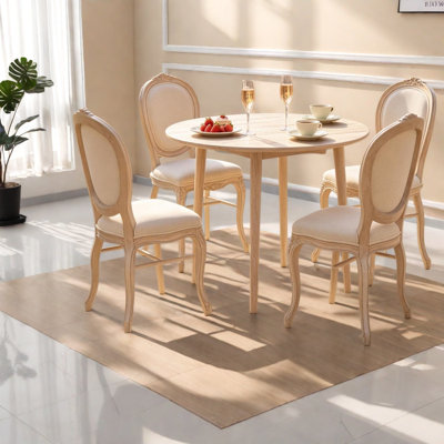 Tables de salle à manger extensibles (table seulement, sans chaises, avec plateau et pieds)