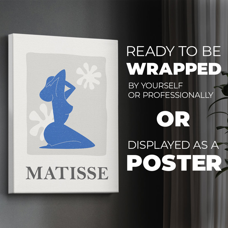Matisse CCLxxi, reproduction encadrée - reproduction de toile seulement - non encadrée, H 48 po x l 32 po