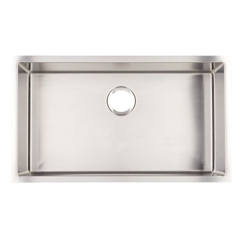 Signature Hardware 448361 29" Ortega Stainless Steel Undermount Kitchen Sink