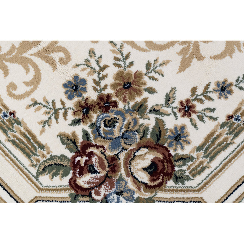 Tapis ivoire Attell, Rond 7 pi 10 po