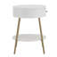 Table de bout avec rangement Burkholder