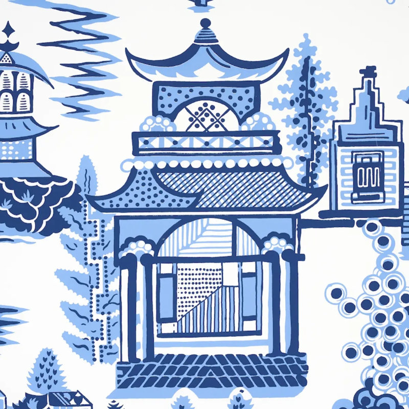 Nanjing Wallpaper, Porcelain