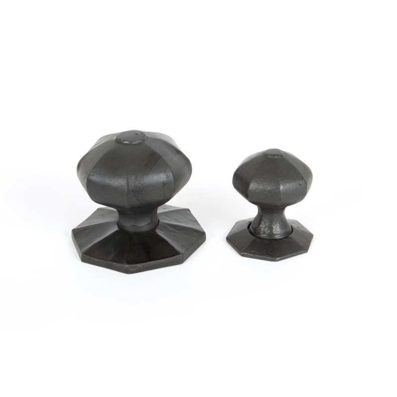 Octagonal Interior Mortise Door Knob, Beeswax