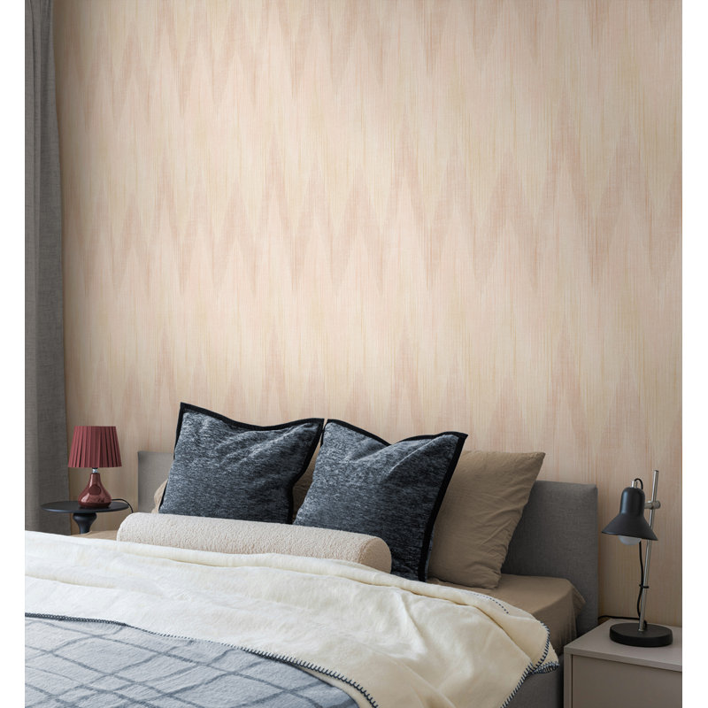  Designs Blush Amany Chevron Stria, Rosé