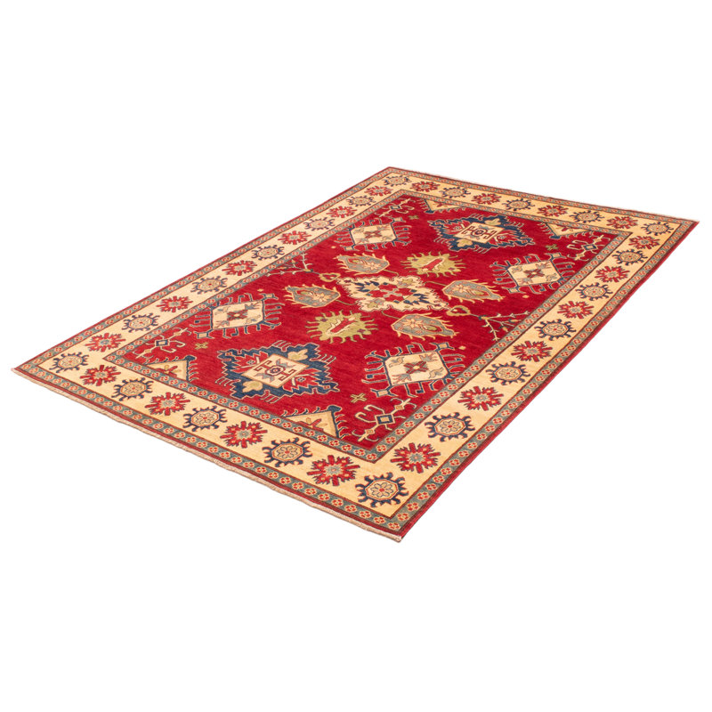 One-of-a-Kind 6'5" X 9'5" New Age Wool Area Rug in