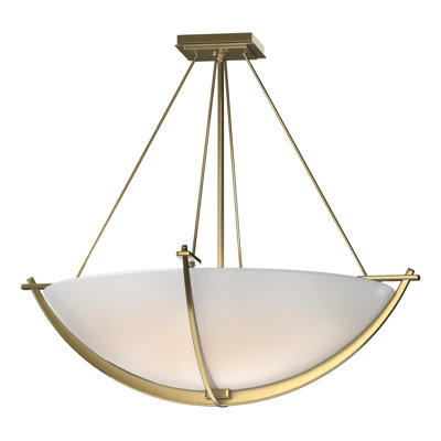 Compass 3 - Light Semi Flush Mount