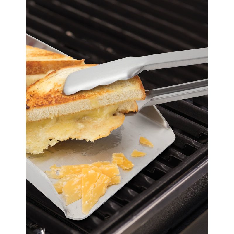 Baron Stainless Steel and Resin 4-Piece Grill Tool Set