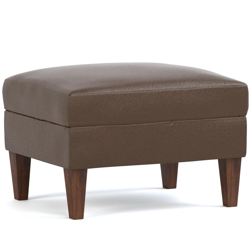 Woodlands Ottoman, Selvano Chestnut