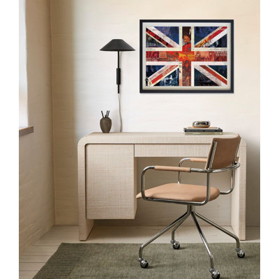 Uk Flag Collage Art