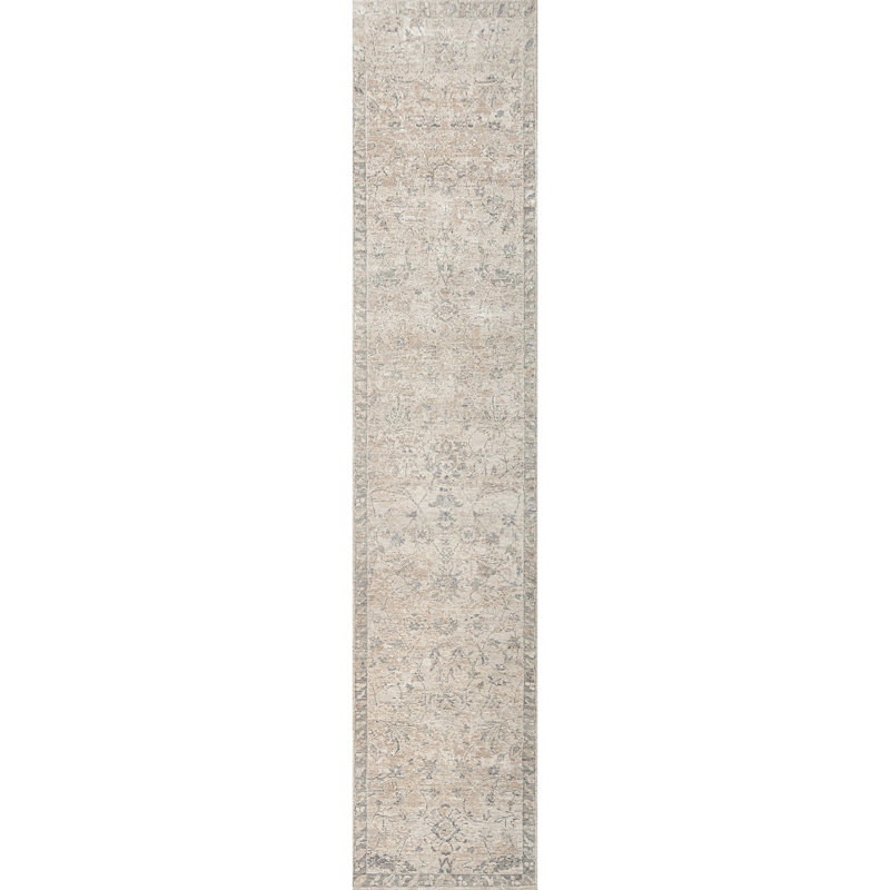 Handmade Silk and Wool Area Rug, Runner 2'6" x 12'