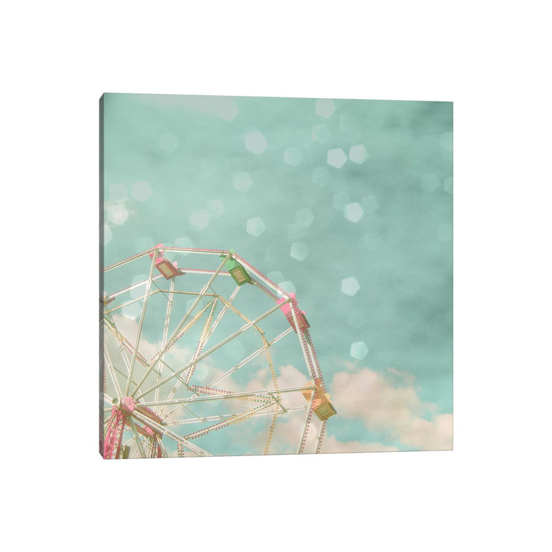 Candy Wheel by Cassia Beck - Wrapped Canvas Gallery-Wrapped Canvas Giclée, 30.48cm H x 30.48cm W