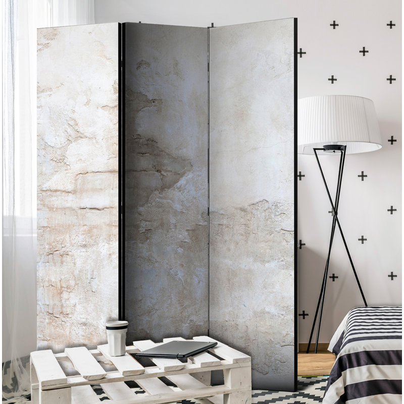 Chance Solid Wood Folding Room Divider, 3