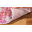 Tapis rouge à motif abstrait Riebe-370900413