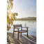 Djurö Teak and Batyline Lounge Armchair