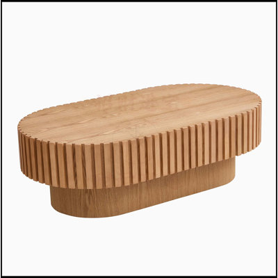 Table basse à tambour 43,70 pouces Handcraft