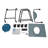 Rolling Commode Chair With Locking Wheels Heavy-Duty Toilet Chair For Home, Bedroom & Care Use