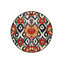 Tapis décoratif multicolore à motif rond traditionnel-1912742847