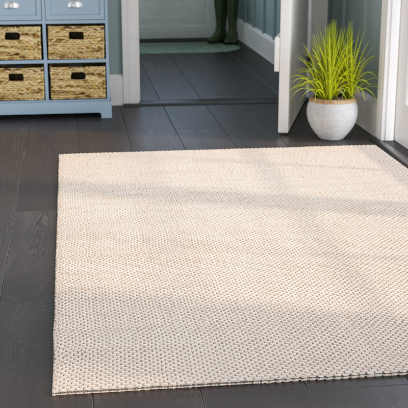 Marina Handmade Flatweave Ivory Area Rug, Rectangle 183 x 274cm