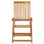 Alanna Patio Dining Armchair with Cushion