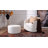 Brichelle 24'' Wide Modern Round Upholstered Ottoman-793134271