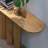 Modern Minimalist Solid Wood Console Table-108499413