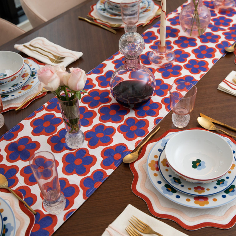 Floral Table Runnner