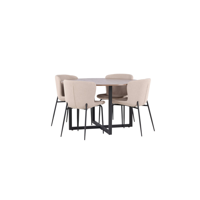 Bethesde 4 - Person Dining Set