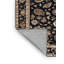 Tapis persan gris lavable à la machine-855166444