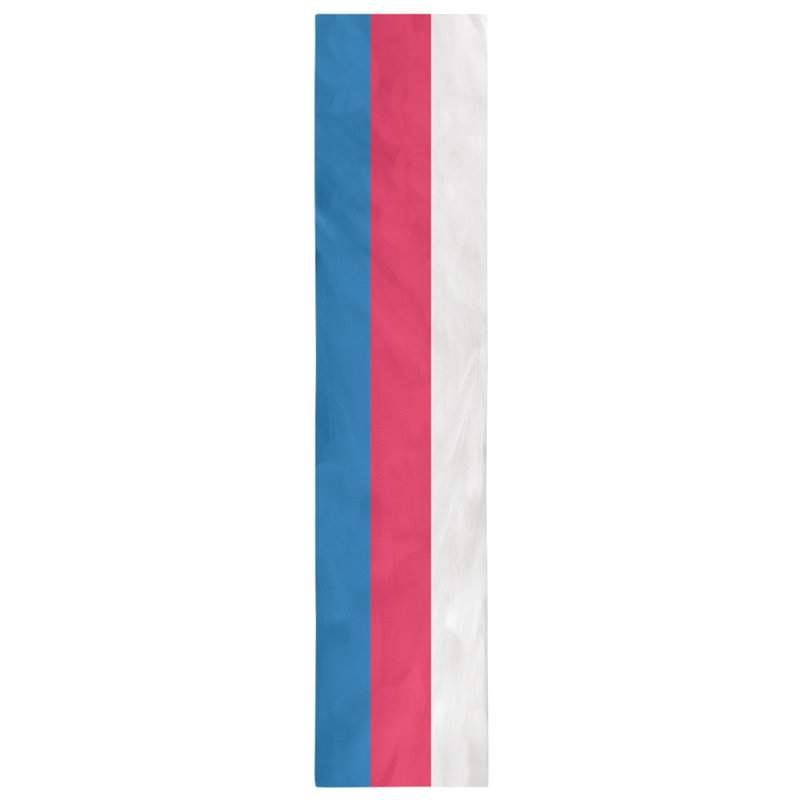 Chemin de table basket Philadelphia, L 72 po x l 16 po, Bleu / Rouge / Blanc, Sergé de coton