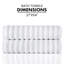 Serviette de bain en coton Hamrick-309267369