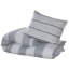 Grey Microfibre Duvet Cover Set-1553566849-1553566876